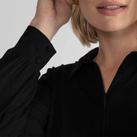 Camisa Ampla Viscose - Preto