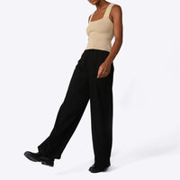 Top Tricot Viscose Feminino - Bege