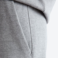 Calça Jogger Moletom Felpa Masculina - Mescla Escuro