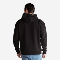 Blusa Moletom Felpa Com Capuz Masculina - Preto