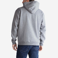 Blusa Moletom Felpa Com Capuz Masculina - Mescla Escuro