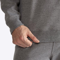 Blusa Moletom Felpa Masculina - Mescla Escuro