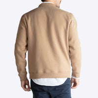 Blusa Moletom Felpa Masculina - Bege Pastel