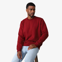 Blusa Moletom Felpa Masculina - Marsala