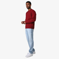 Blusa Moletom Felpa Masculina - Marsala