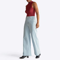 Regata Canelada Viscose Feminina - Marsala