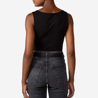 Regata Cotton Pima Feminina | Life Collection - Preto