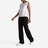 Blusa Algodão Ultraleve Assimétrica Feminina - Branco