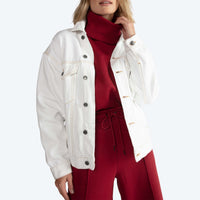 Blusa Moletom Felpa Gola Rolê Feminina - Marsala