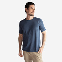 Camiseta Estonada Masculina - Azul Marinho