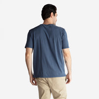 Camiseta Estonada Masculina - Azul Marinho