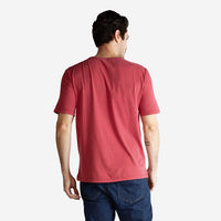 Camiseta Estonada Masculina - Marsala