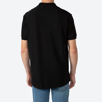 Polo Piquet Pima Masculina - Preto