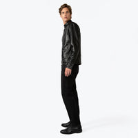 Jaqueta Couro Masculina - Preto