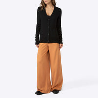 Cardigan Tricot Viscose Feminino - Preto