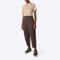 Camiseta Pima Recortes Feminina | Life Collection - Bege Camel