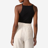 Regata Cotton Pima Cava Americana Feminina - Preto