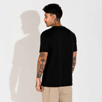 Camiseta Pima Bolso Masculina - Preto