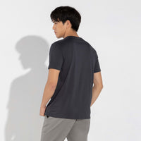 Camiseta Pima Bolso Masculina | Life Collection - Cinza Escuro