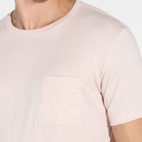 Camiseta Pima Bolso Masculina | Life Collection - Rosa Lemonade