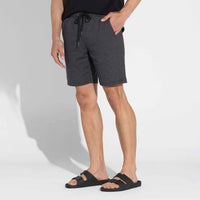 Bermuda Flamê Recorte Lateral Masculina - Mescla Escuro