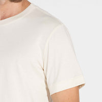 Camiseta Pima Punho Masculina | Life Collection - Off Vanilla