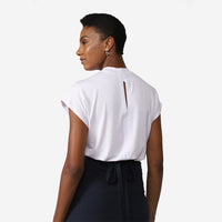 Blusa Modal Gota Costas Feminina - Branco