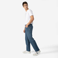 Calça Jeans Clássica Masculina - Azul Jeans Médio
