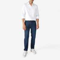 Calça Jeans Slim Masculina - Azul Jeans Médio