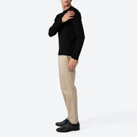 Suéter Tricot Viscose Masculino - Preto