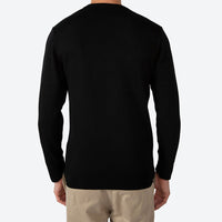 Suéter Tricot Viscose Masculino - Preto