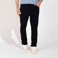 Calça Sarja Moletom Masculina | Travel Collection - Preto