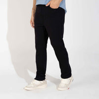 Calça Sarja Moletom Masculina | Travel Collection - Preto