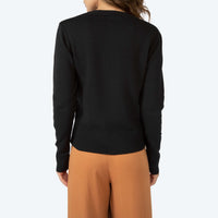 Suéter Tricot Viscose Feminino - Preto
