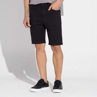 Bermuda Sarja Moletom Masculina | Travel Collection - Preto