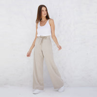 Calça Algodão Eco Feminina - Caramelo