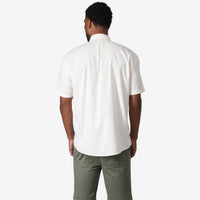 Camisa Manga Curta Masculina - Bege Natural