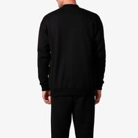 Jaqueta Bomber Moletom Flanelado Masculina - Preto