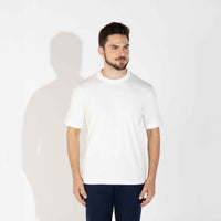 Camiseta Cotton Pima Masculina - Off White