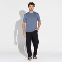 Camiseta Cotton Pima Masculina - Azul Cobalto