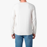 Camiseta Blend Linho Manga Longa Masculina - Natural