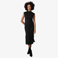 Vestido Midi Dense Modal - Preto