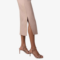 Vestido Midi Dense Modal - Bege Camel