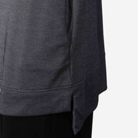 Camiseta Light Modal Bolsos Feminina - Preto