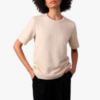 Camiseta Blend Eco Feminina - Bege Avelã