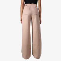 Calça Dense Modal Regulável Feminina | Travel Collection - Bege Camel