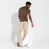 Undershirt Micromodal Masculina - Marrom