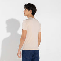 Undershirt Micromodal Masculina - Bege Camel