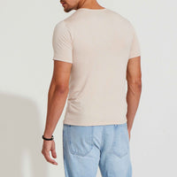 Undershirt Micromodal Masculina - Bege Latté