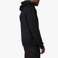 Blusão Moletom Flanelado Capuz - Preto